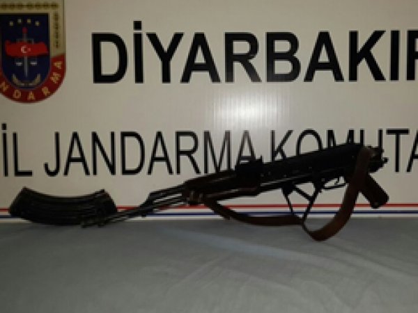 Diyarbakır’da mühimmat ele geçirildi