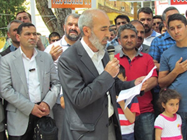 Siverek'te idam cezaları protesto edildi