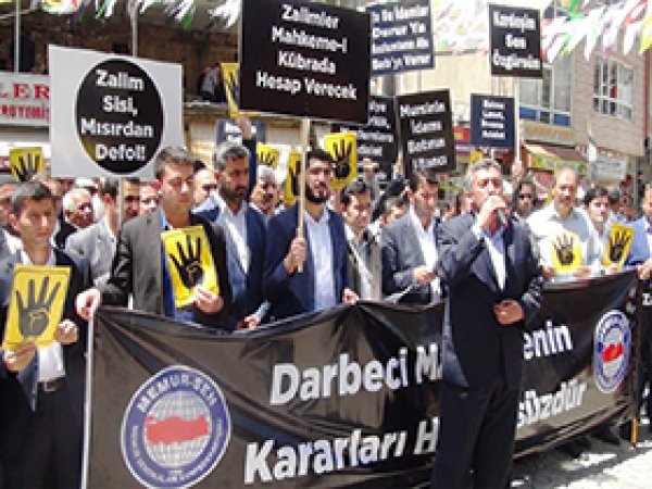 Bitlis'te idam kararları protestosu