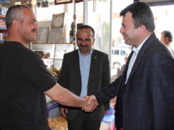 Bağımsız aday Yavuz'un ziyaretleri devam ediyor