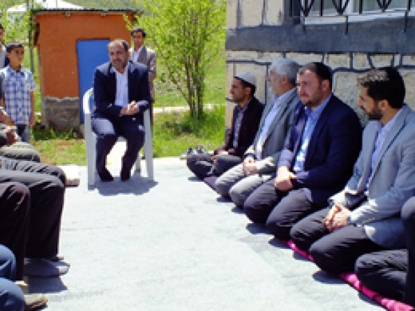 Hür Aday Şahin, Sancak ve köylerini ziyaret etti