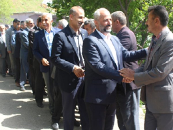 Kozluk köylerinden Aydın Gök’e destek ve teveccüh