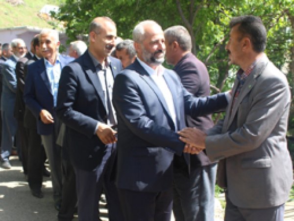 Kozluk köylerinden Aydın Gök’e destek ve teveccüh