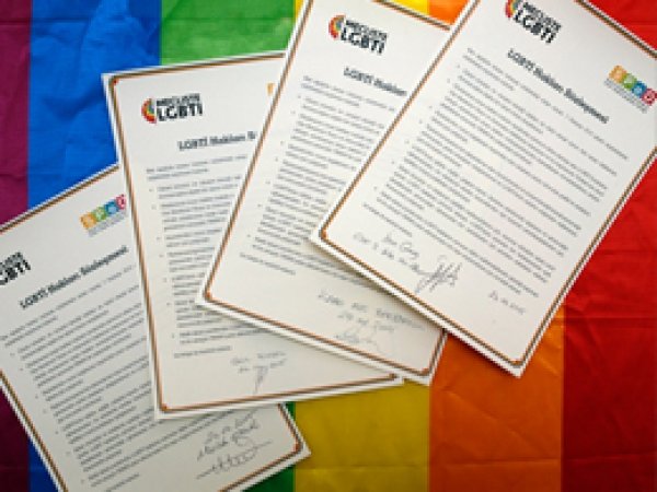 HDP ve CHP'den 30 aday LGBTİ Sözleşmesini imzaladı