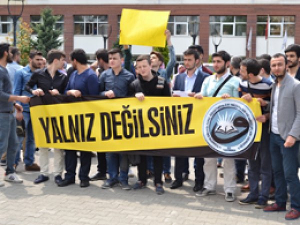 Rize'de Mısır’daki idam kararlarına protesto