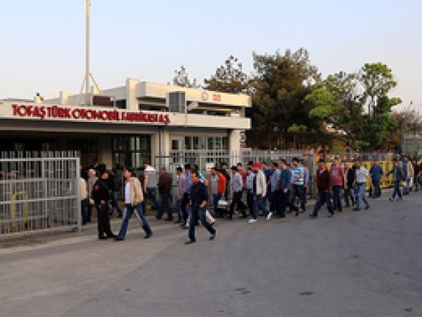 Tofaş'ta işçilerin eylemi sona erdi
