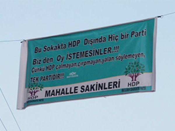 Seçim sonuçları HDP afişini yalanlıyor