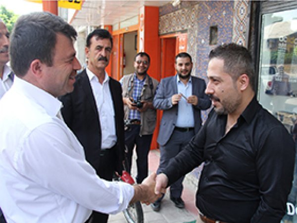 Yavuz, Akçakale'de halktan destek istedi