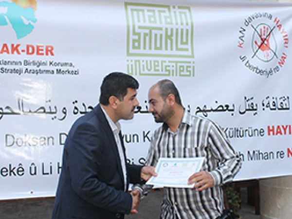 İLKHA'ya teşekkür ve katılım belgesi 