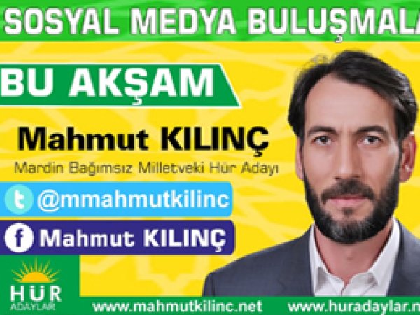 Kılınç, sosyal medya mitingi düzenleyecek