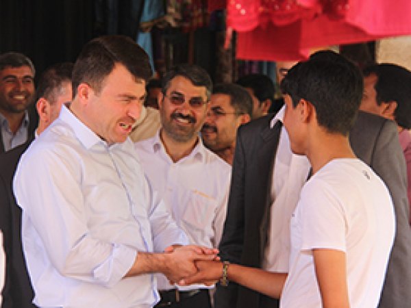 Urfa esnafından Yavuz'a yoğun ilgi