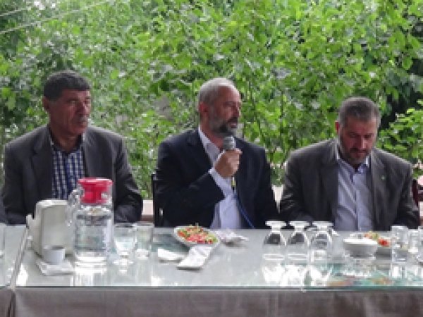 Aydın Gök Kozluk’ta kanaat önderleriyle buluştu
