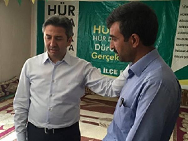 AK Parti'den HÜDA PAR'a taziye ziyareti