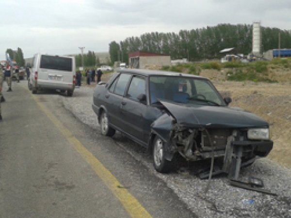 Van’da trafik kazası: 1 yaralı  