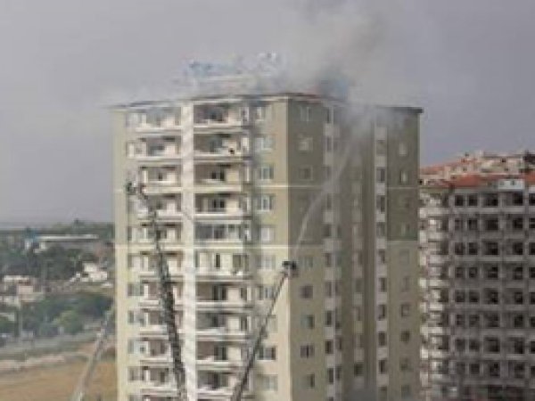 Gaziantep'te korkutan yangın
