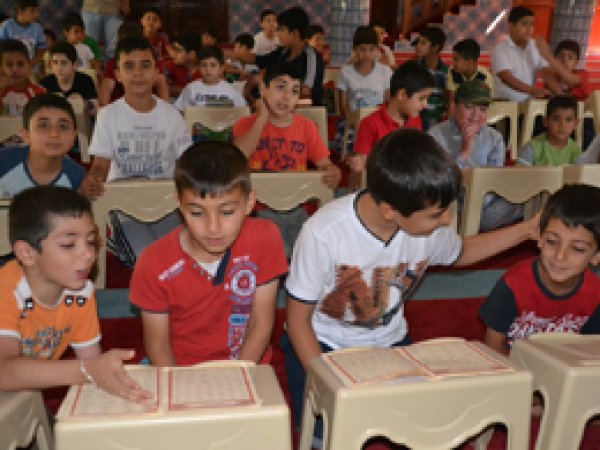 Viranşehir'de 'Yaz Kur'an Kursu' heyecanı