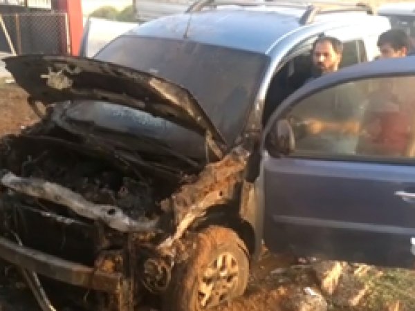 PKK bir Müslüman'ın aracını kundakladı