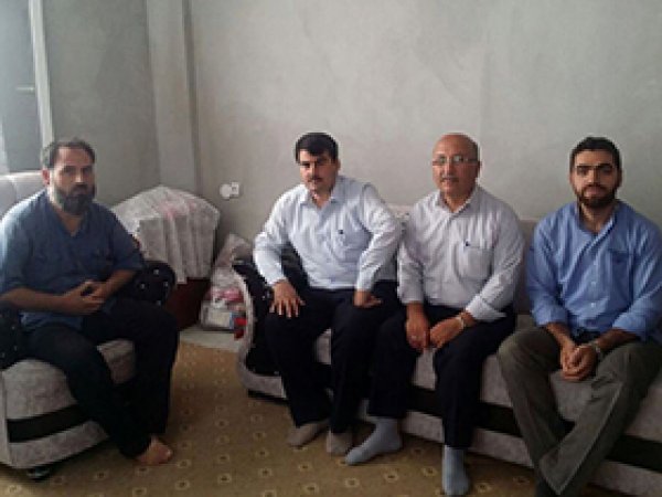 HÜDA PAR'dan mağdur esnafa ziyaret