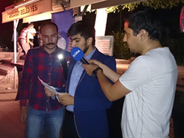 Aksaraylılar Çin yönetimini protesto etti