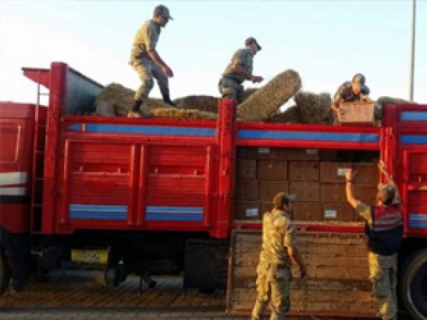 Akçakale'de 10 bin adet fünye yakalandı