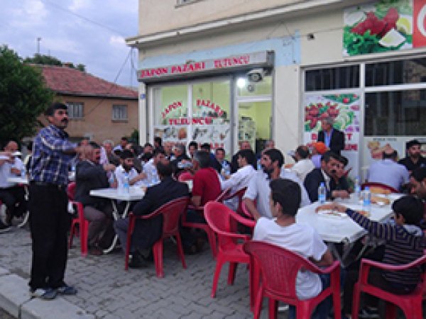 HÜDA PAR'dan Elmadağ'da iftar programı