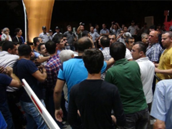 TPİC işçilerinin yakınlarına polis müdahalesi
