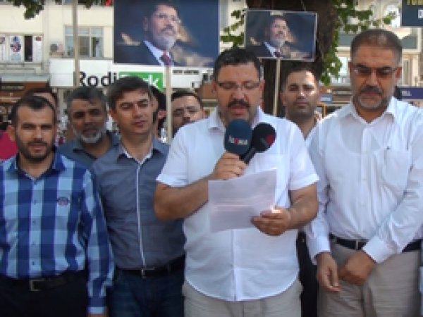 Antep'te Sisi'nin idam kararlarına tepki