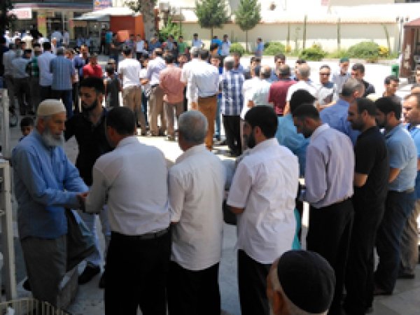 Osmaniye HÜDA PAR'da toplu bayramlaşma