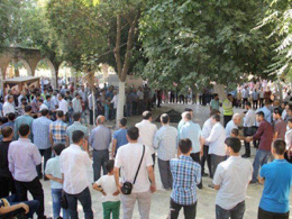 Urfa Peygamber Sevdalıları halkla bayramlaştı