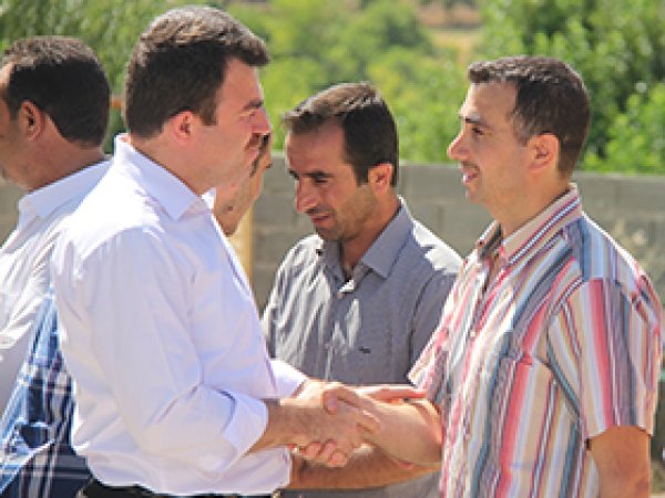 Yavuz'dan Urfa'da hasta ve taziye ziyaretleri