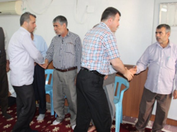 Yavuz, Kâhta’da tutuklu aileleri ziyaret etti
