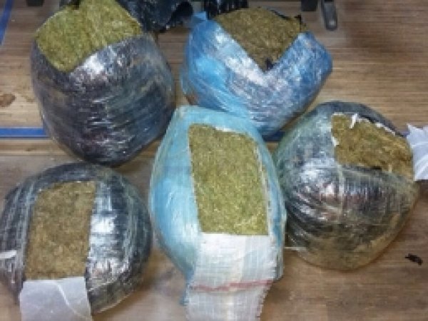 Batman’da 40 kilo esrar ele geçirildi