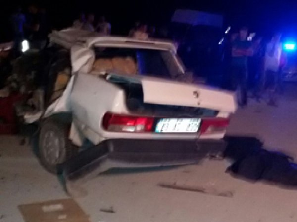 Elazığ-Bingöl karayolunda feci kaza:2 ölü, 4 yaralı