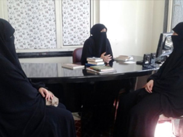 HÜDA PAR Kadın Kollarından Kitap Der’e ziyaret