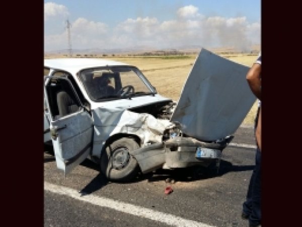 Diyarbakır'da kaza: 3 yaralı