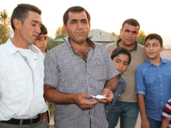 Göktaşının düştüğü köy sakinleri konuştu