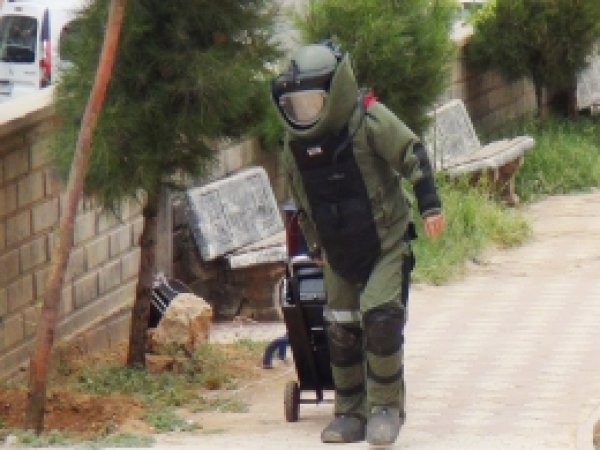 Mardin'de şüpheli araç ile çanta paniği