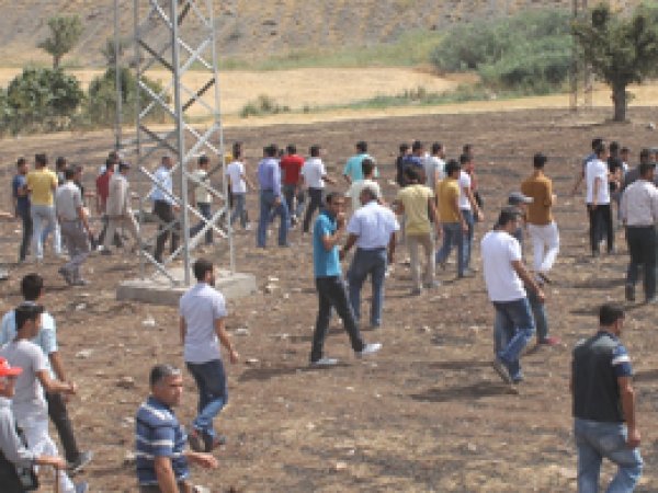 Şırnak'tan Cizre'ye giden gruba müdahale