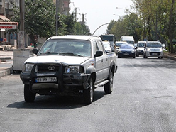 Diyarbakır'da trafik kazası: 2 yaralı