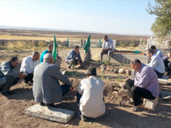 Kozluca (Xanıke) köyü Şehitleri ziyaret edildi