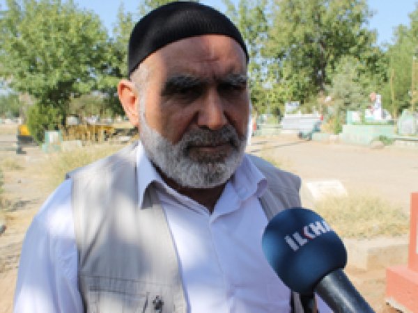 Başbakan, Şehid babası Mehmet amca ile görüştü