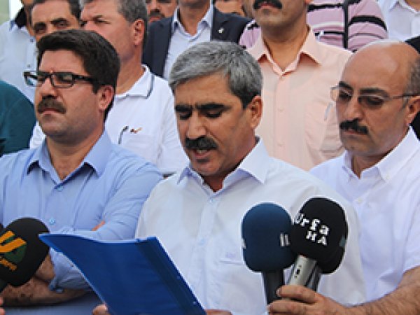 Urfalı STK'lar Nihat Çiftçi’ye sahip çıktı