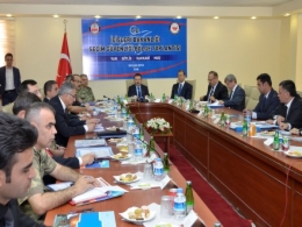 Seçim Güvenliği Toplantısı Van'da yapıldı