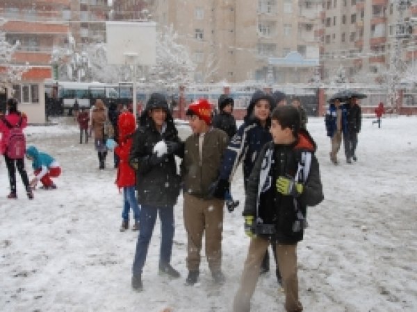 Diyarbakır geneli okullar tatil edildi