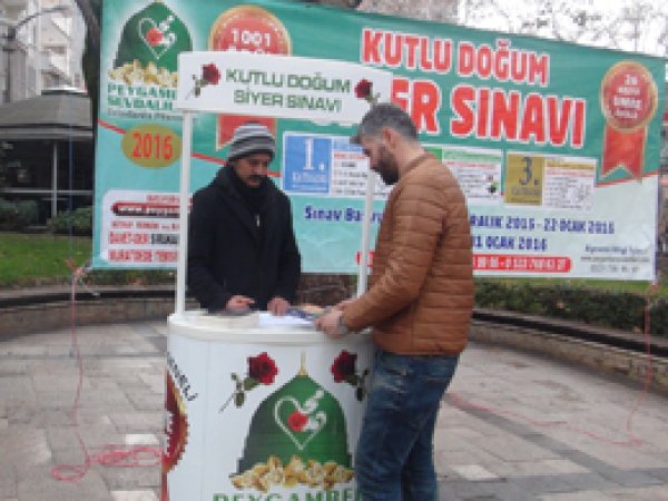 Denizli'de Siyer sınavı için stant açıldı