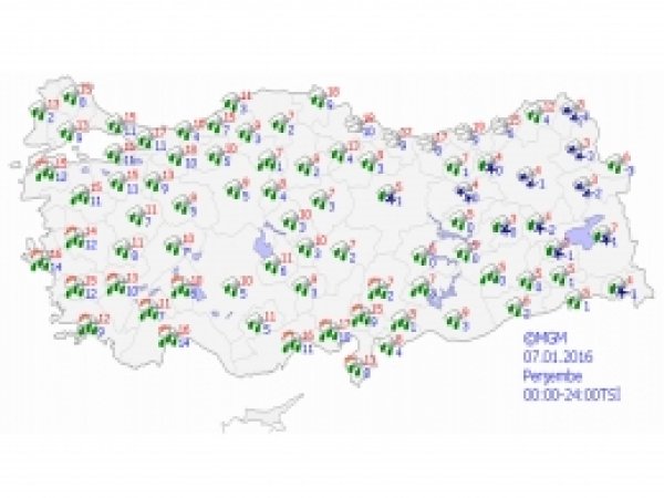 Meteorolojiden kuvvetli yağış uyarısı
