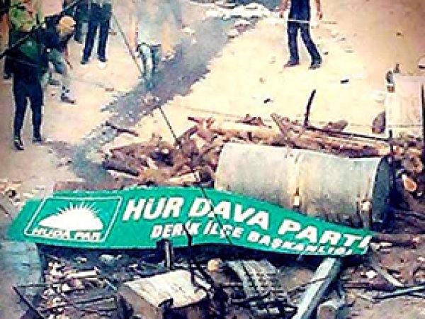 HÜDA PAR'dan 6-7 Ekim olayları raporu