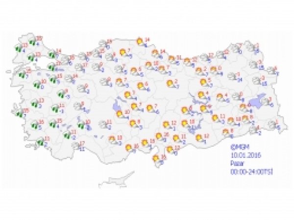 Meteorolojiden buzlanma ve don uyarısı