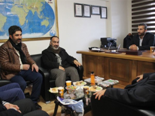 İslami STK'lardan İLKHA'ya teşekkür ziyareti