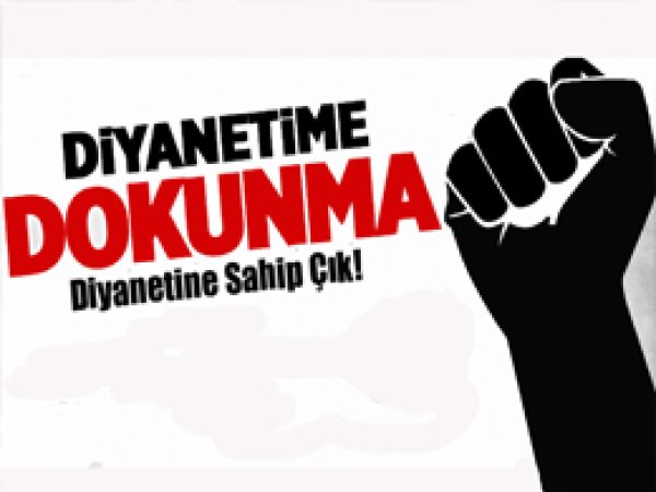 İmamlardan 'Diyanete Sahip Çık' eylemi